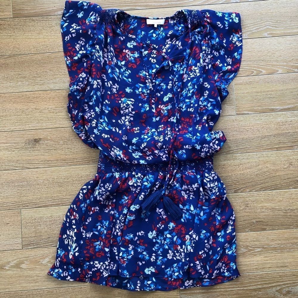 Parker Drop Waist Mini Dress (Size:Extra Small)